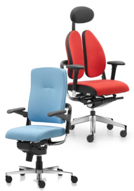 ergonomische Arbeitsstühle